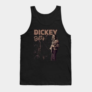 Dickey betts // Brown Vintage // 70s Tank Top